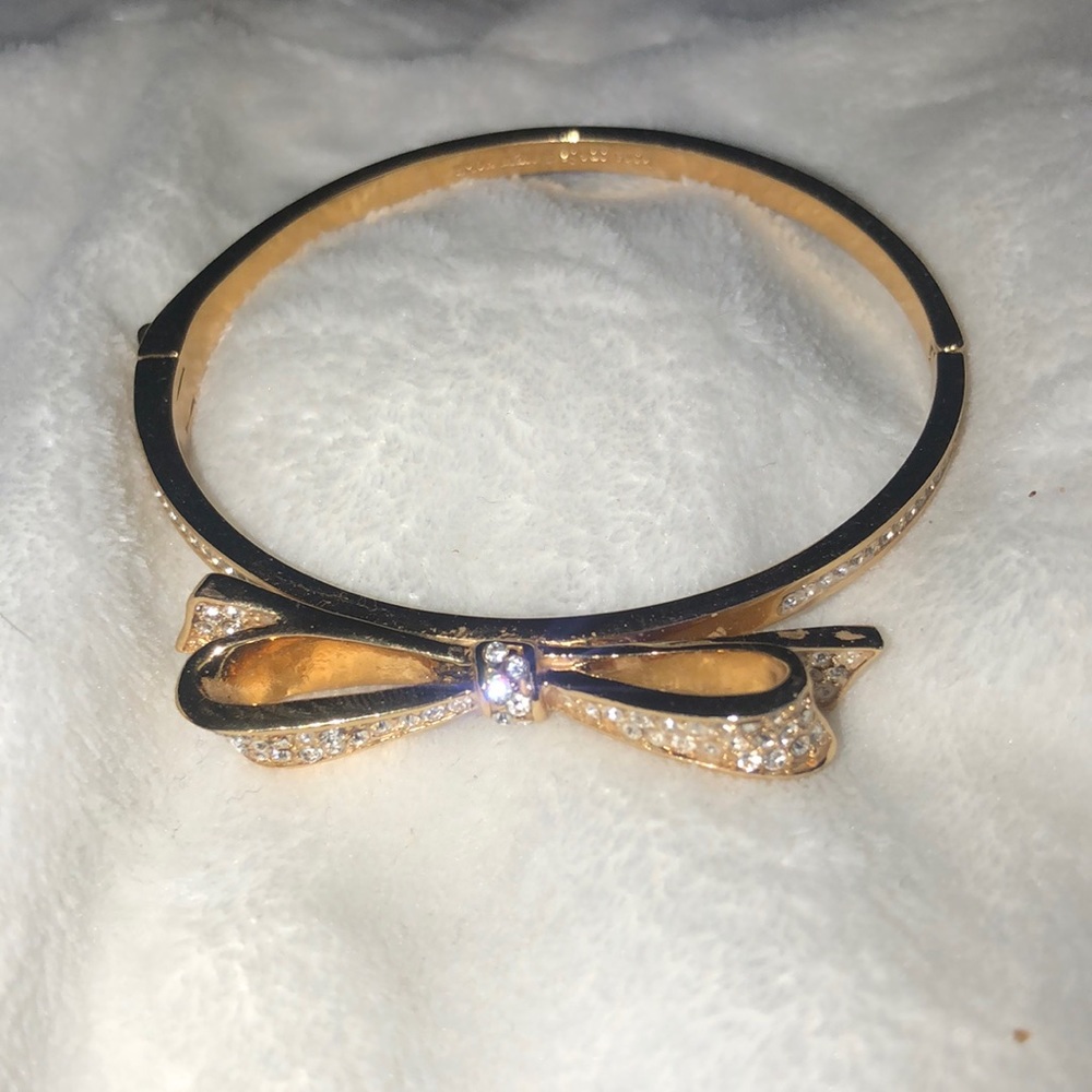 Kate spade clasp bow bangle